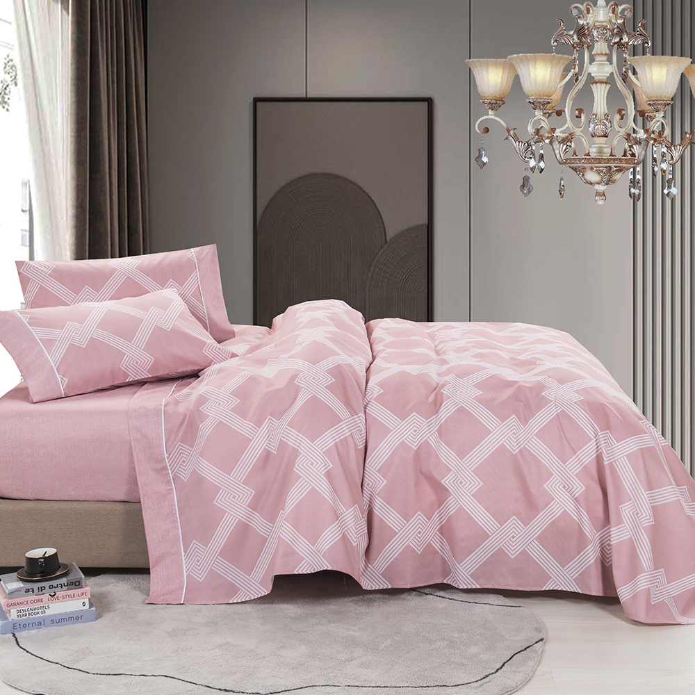 99,99% Dispersão de poliéster Dispersão impressa 4 PCS Folhetos de cama Conjunto