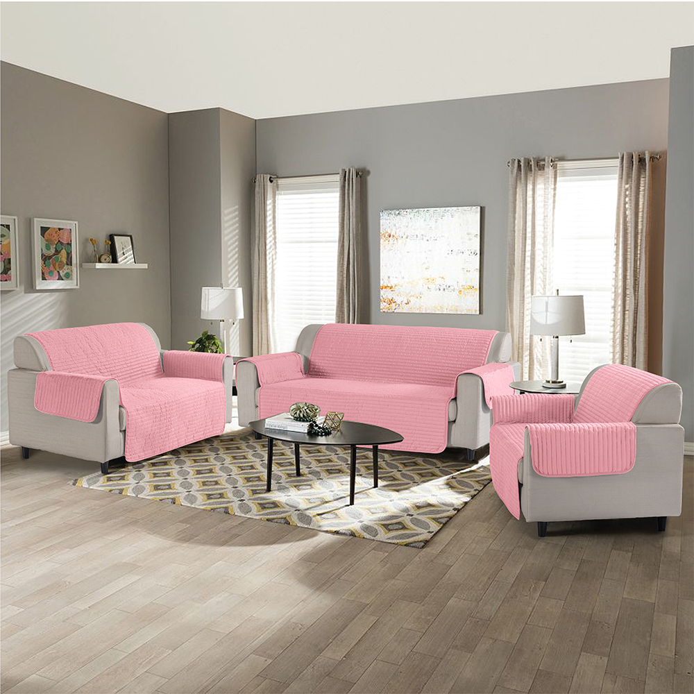 99,99% de poliéster sólido lado duplo use capa de 3 peças